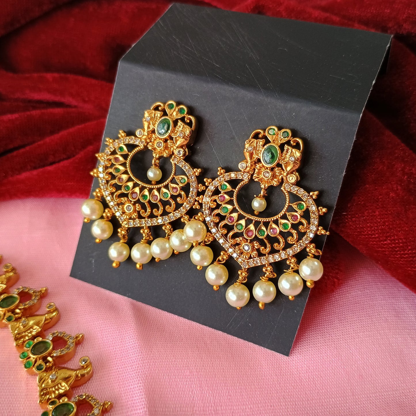 Gold Plated Traditional Necklace Set