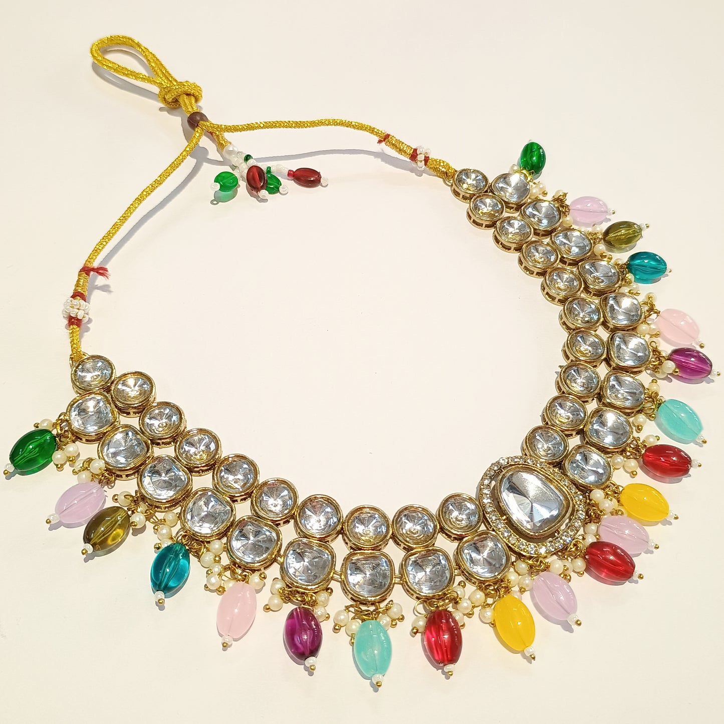 Kundan Gold Plated MaangTika Jewellery Set