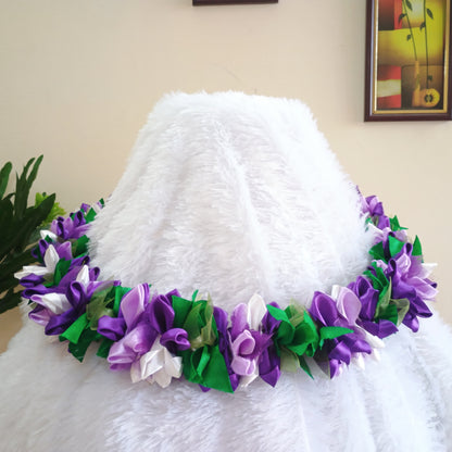 Lavender Color Handmade Ribbon Garland