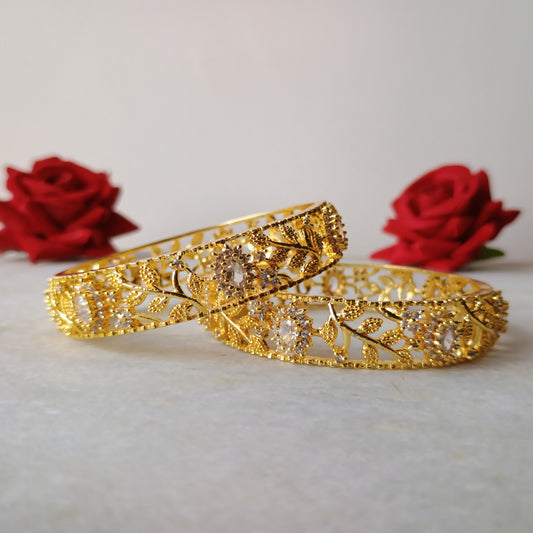 Majestic Gold/Silver Plated Bangles