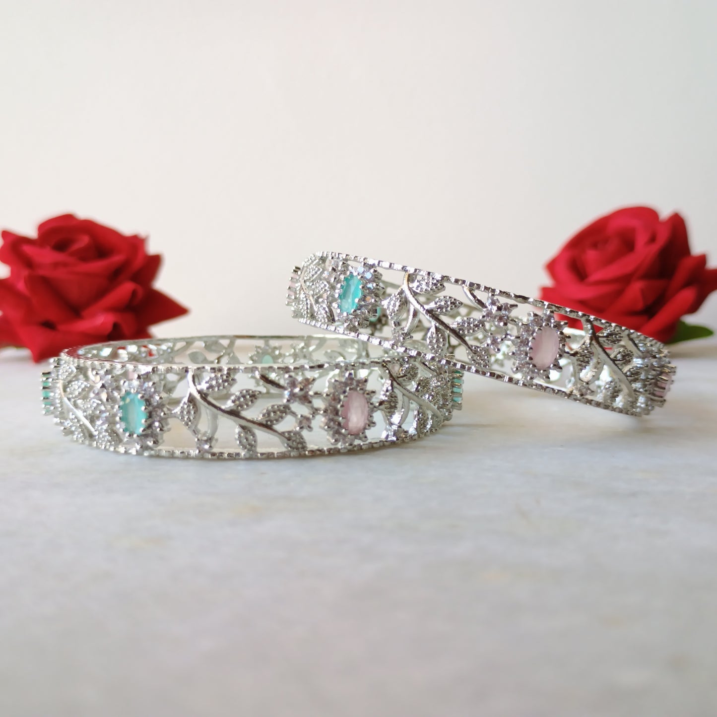 Majestic Gold/Silver Plated Bangles