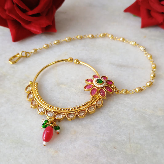 Gold Plated Nose Pin