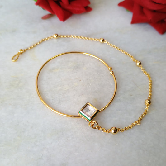 Gold Plated Slim Nose Pin
