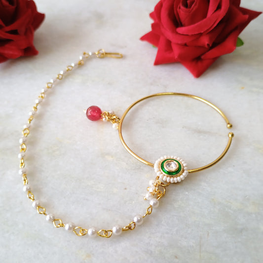 Gold Plated Nose Pin