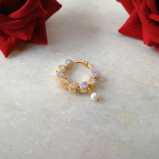 Gold Plated Nose Pin