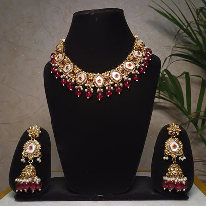 Elegant Jewellery Set with Maangtika