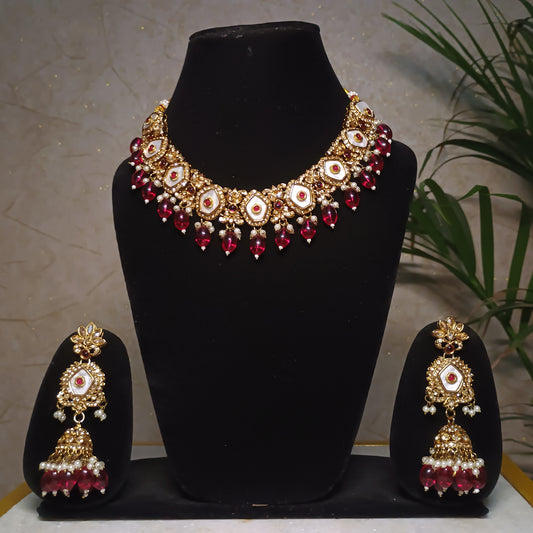 Elegant Jewellery Set with Maangtika